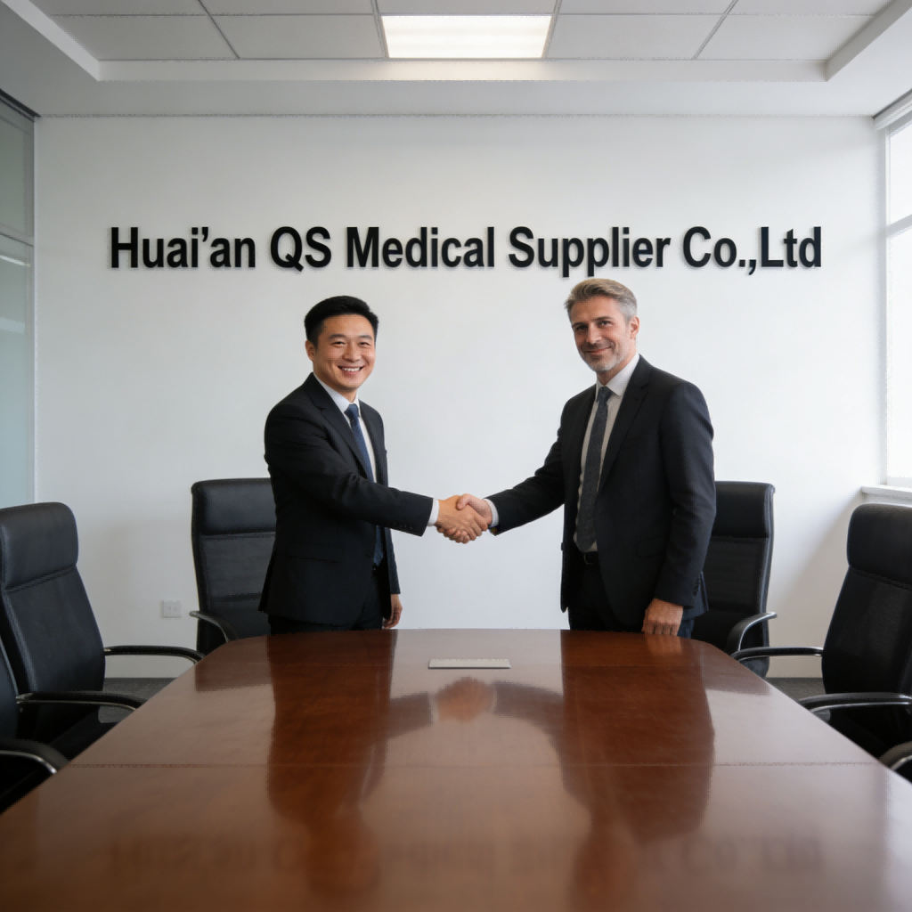 Precision manufacturing machinery illustrating company vision