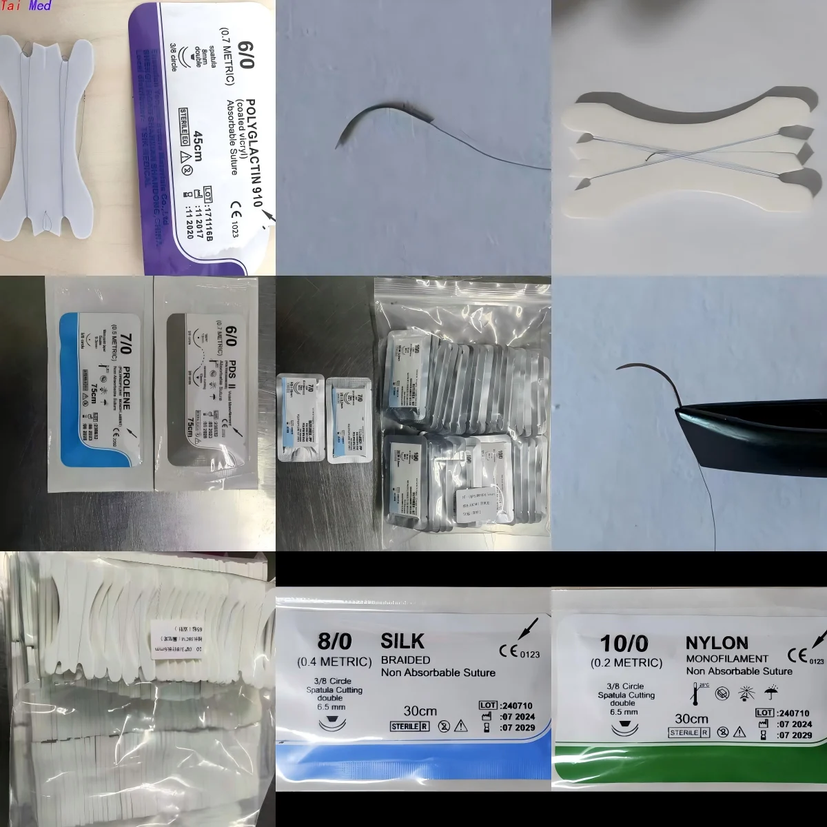 Comparison of absorbable and non-absorbable sutures