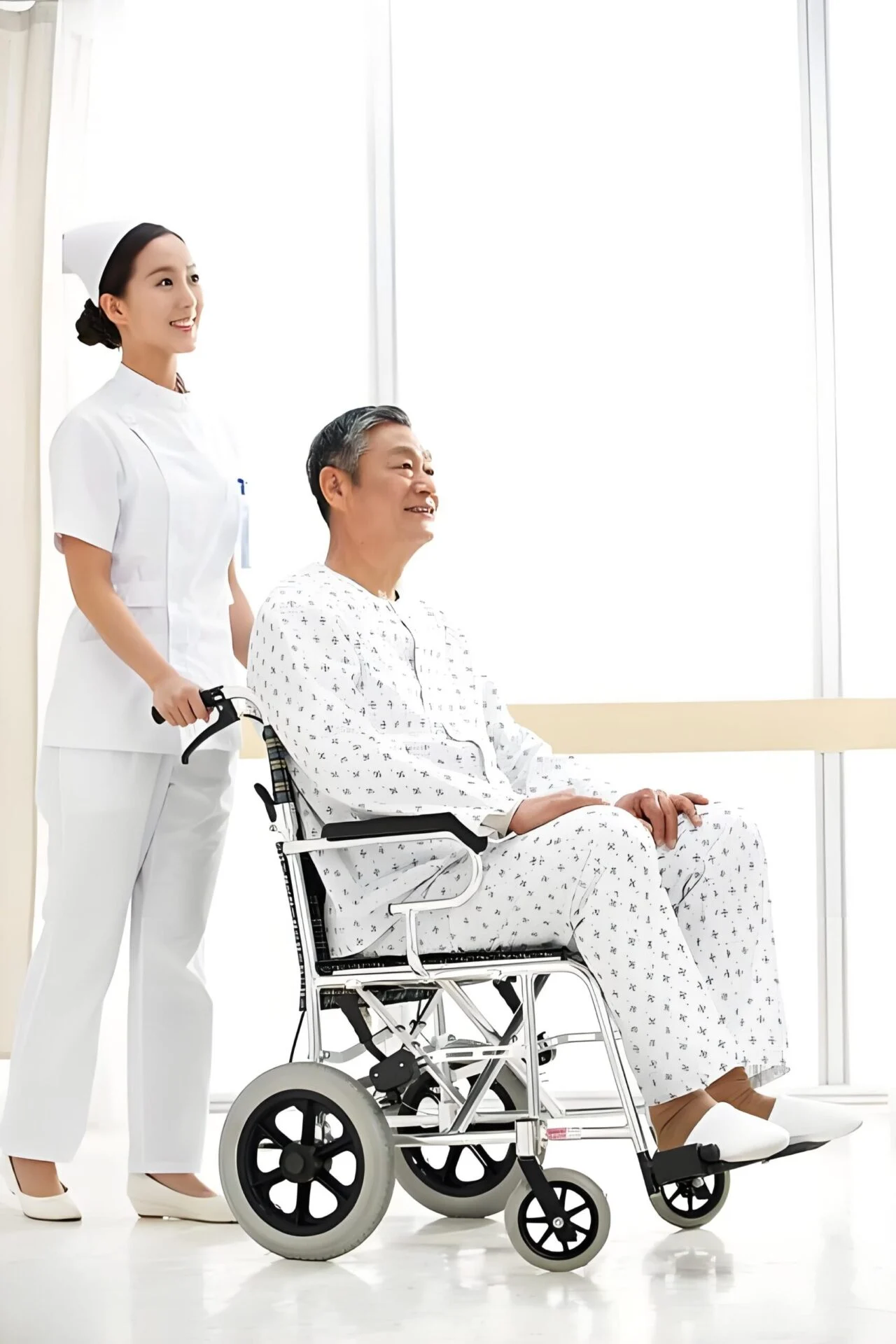 Healthcare professional supporting patient safety