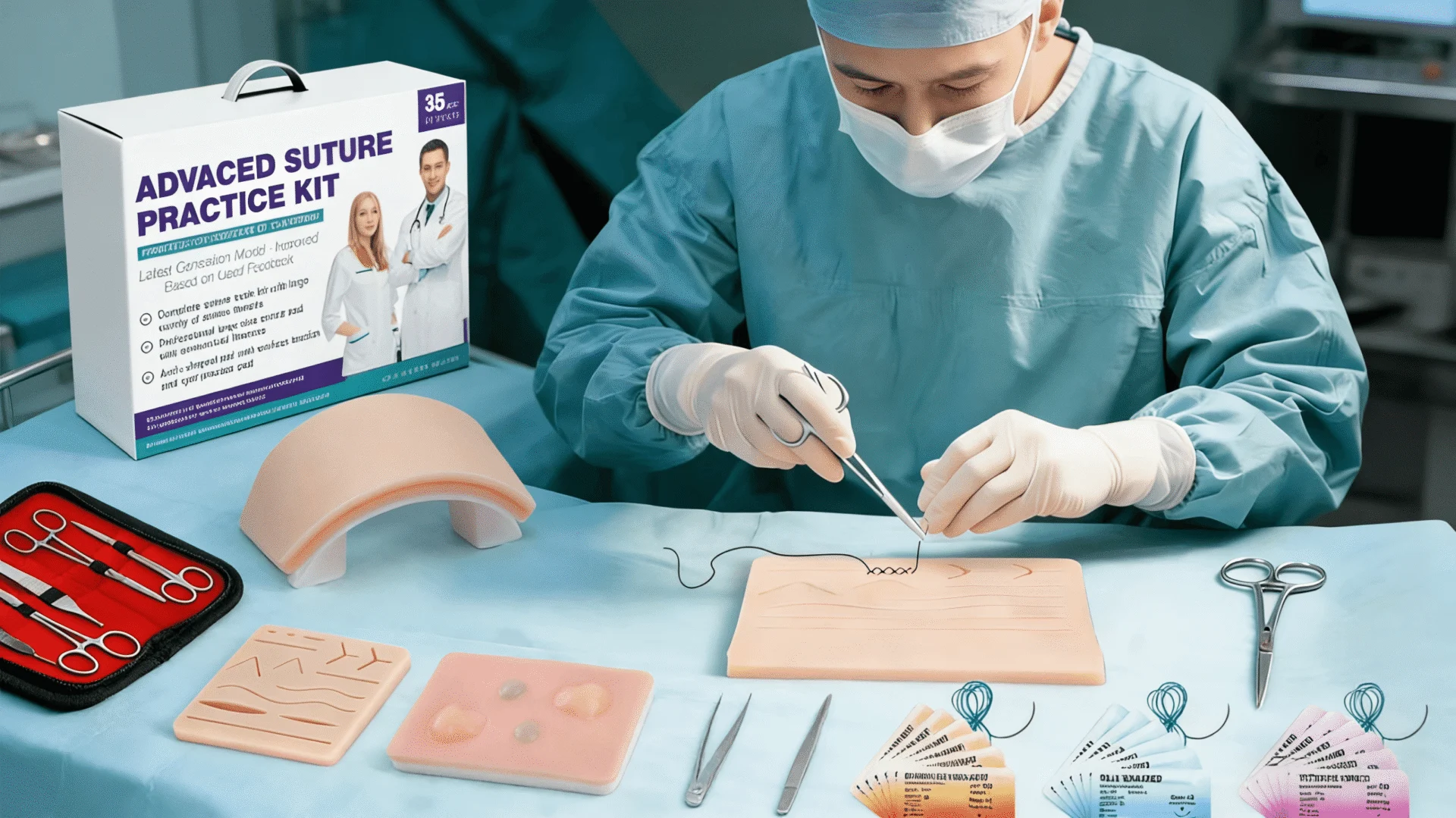 QS Medical service support team assisting client